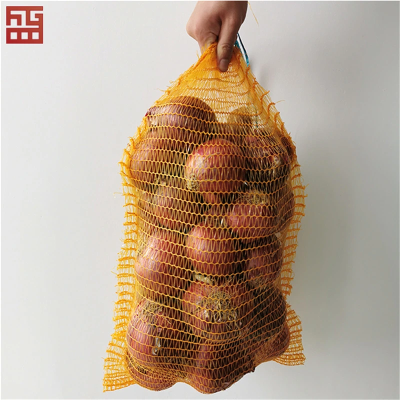Eco Friendly Fresh Produce Header Bulk Cosmetic Breathable Fruit Mesh Bags /String Bag