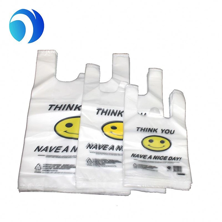 Factory Manufacturer PLA LDPE HDPE Food Packaging Printing Compostable Dog Poop Diaper Water Biodegradable Drawstring Ziplock Garbage T-Shirt Plastic Bag