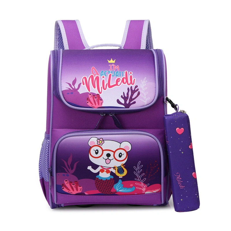 Wholesale Cute Large-Capacity Student School Bag Fashion Children Cartoon Backpack Cartoon Bag