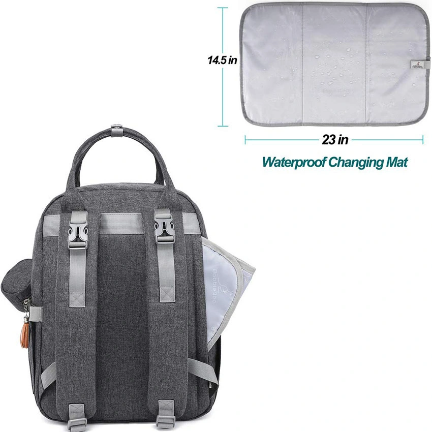Fashion Diaper Bag Baby Nappy Changing Bags Multifunction Waterproof Travel Backpack