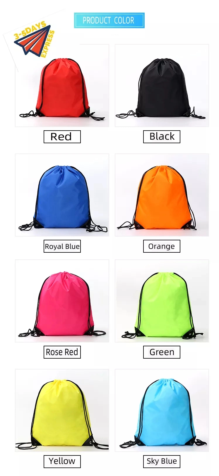 Green Drawstring Bag, Drawstring Sportpack, Backpack, School Backpack Bag, Hiking Drawstring Backpack, Picnic Drawstring Bag, Promotional Gym Drawstring Bag
