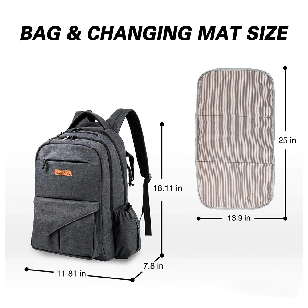 Multi-Functional 3 in 1 with Changing Station Waterproof Diaper Bags