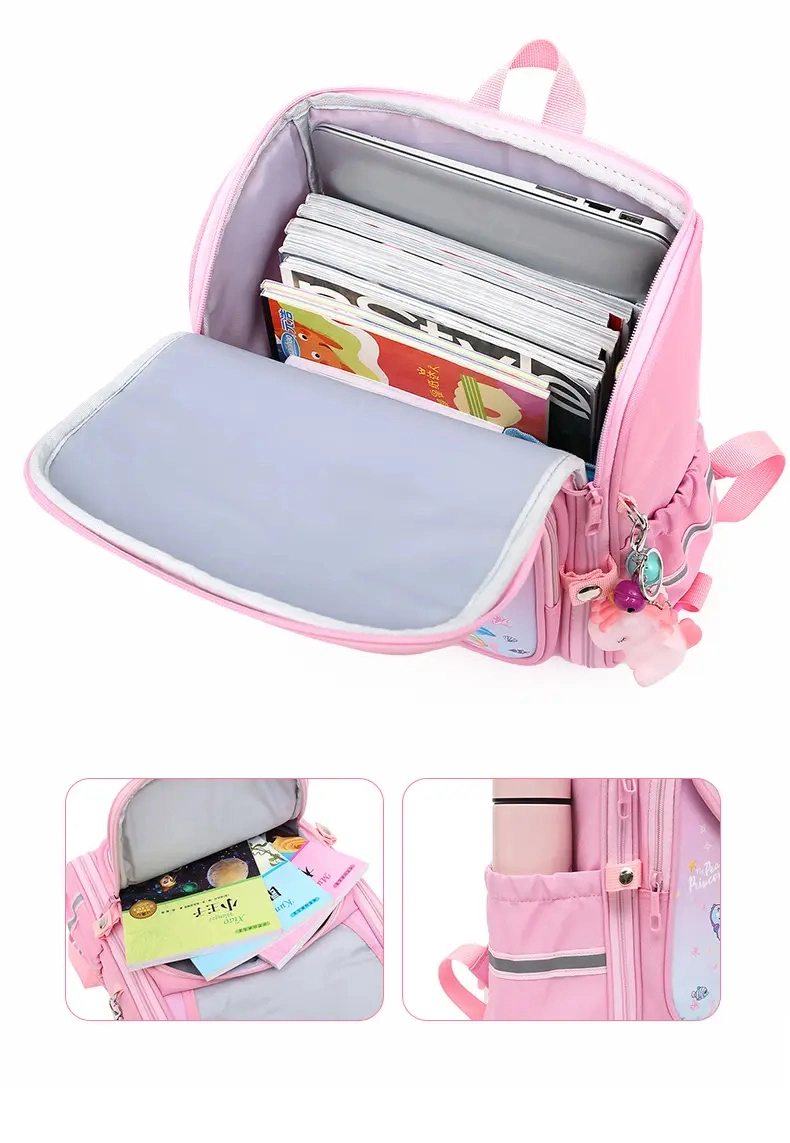 Wholesale 2024 Mochila Escolar Infantil Children Cartoon Wheels Backpack Kids Trolley School Bag for Girls