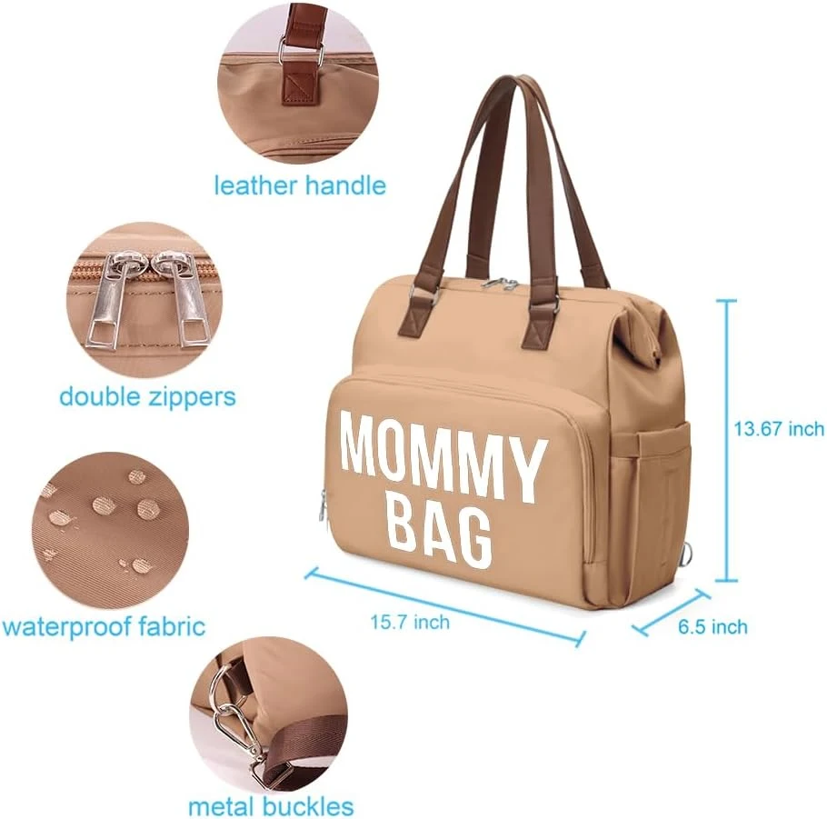 Labor Hospital Bag, Mommy Backpack with 14 Pockets