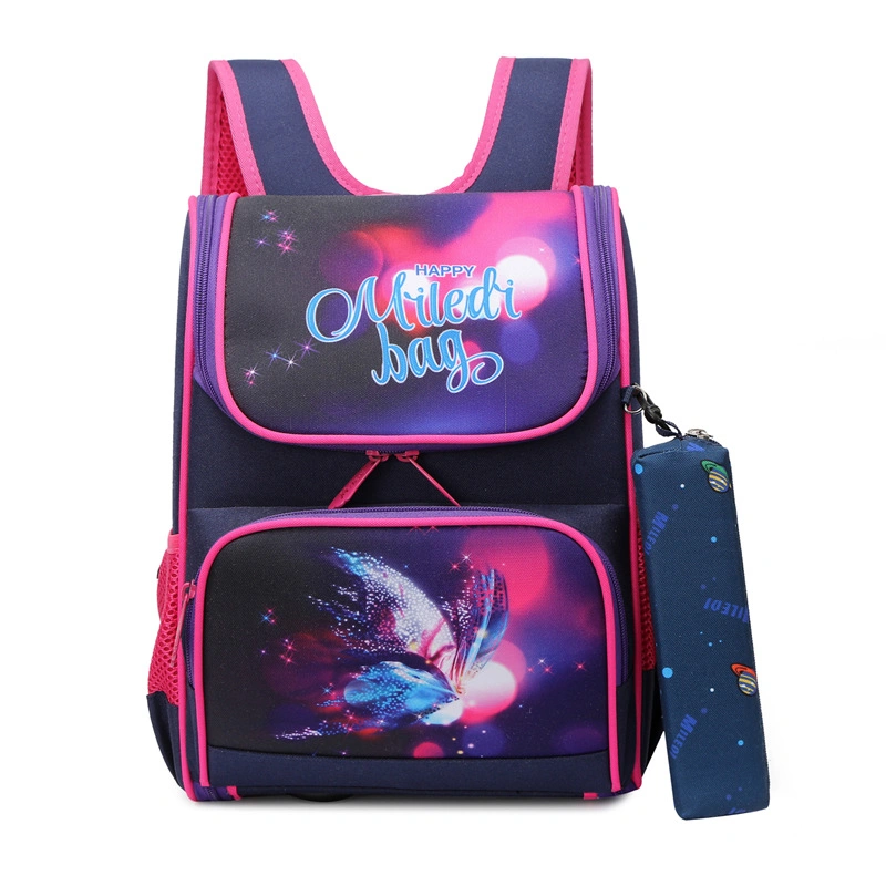 Wholesale Cute Large-Capacity Student School Bag Fashion Children Cartoon Backpack Cartoon Bag