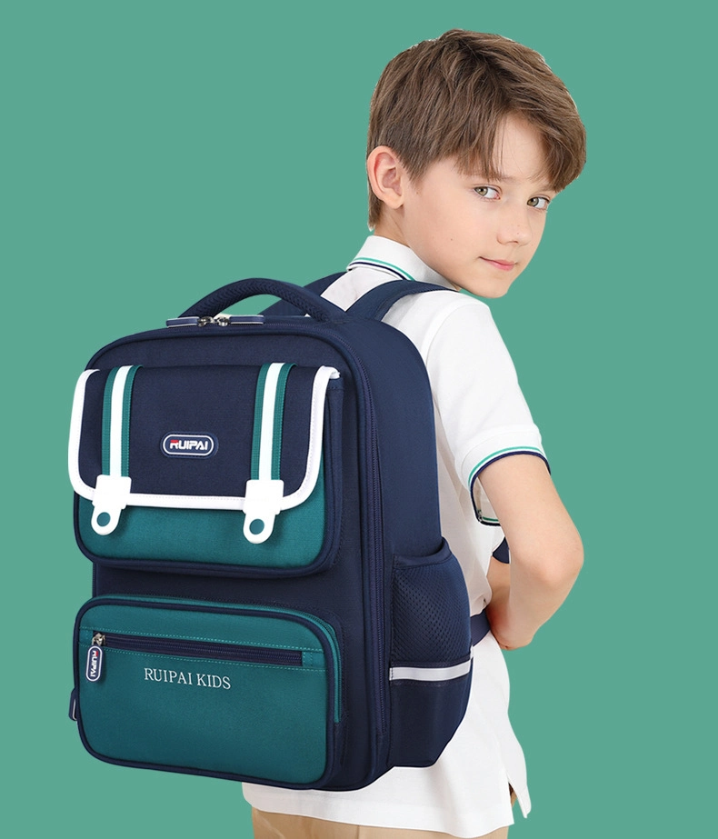 New Style Primary Double Shoulder School Children Kids Students Schoolbag Pack Bag Backpack (CY6901)