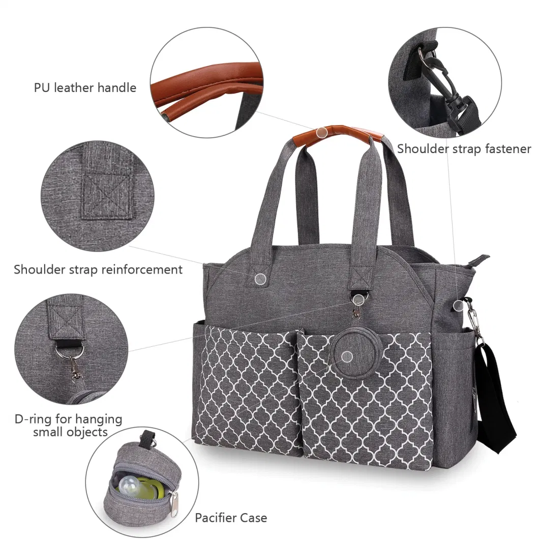 Modern Design Mommy Diaper Bag Waterproof USB PP Fabric Low-Priced for Hospital Use for Kids &amp; Teen Storage in Wardrobe Space