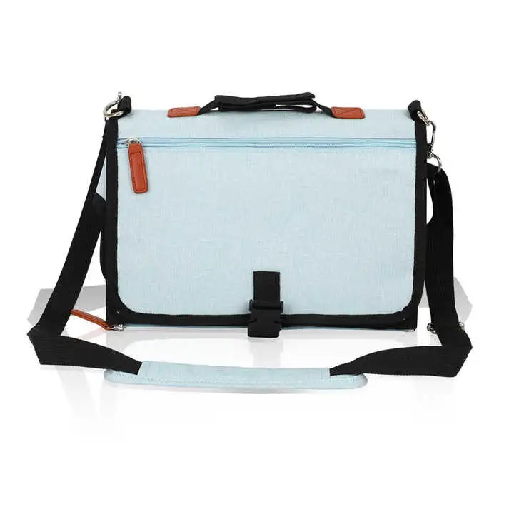 Foldable Waterproof Travel Changing Mat Station Head Cushion Portable Baby Diaper Bag