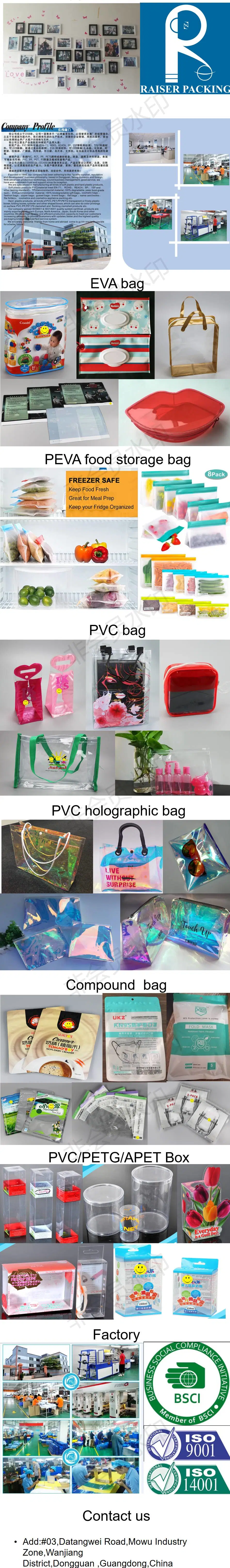 Portable Design Women Make up Brushes Case PVC Clear Toiletry Bag Makeup Pouch TPU and EVA Cosmetic Bag