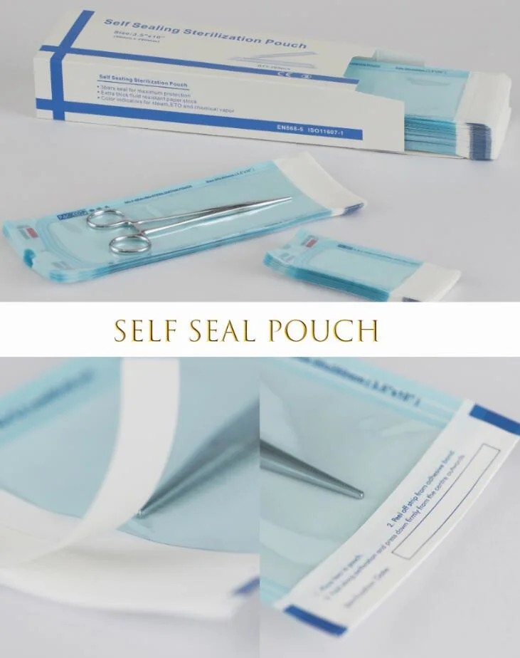 Medical Grade Self Sealing Sterilization Pouch
