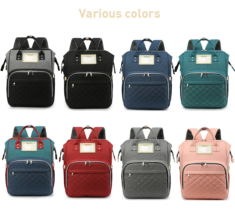 Waterproof Polyester Custom Carton China Hand Diaper Changing Station Mummy Bag with Cheap Price