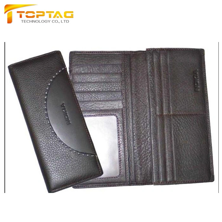 Men Wallet RFID Blocking Wallet Leather Material Signal Blocker Pouch