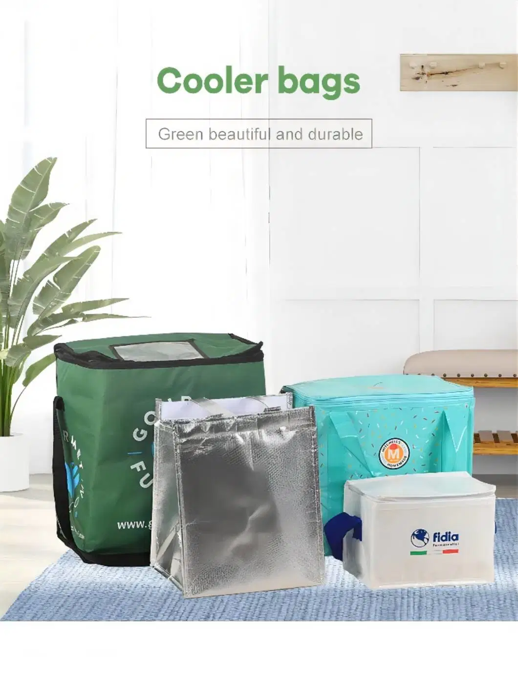 Insulated Baby Bottle Bag Multi-Function Breastmilk Cooler Bag &amp; Lunch Bag