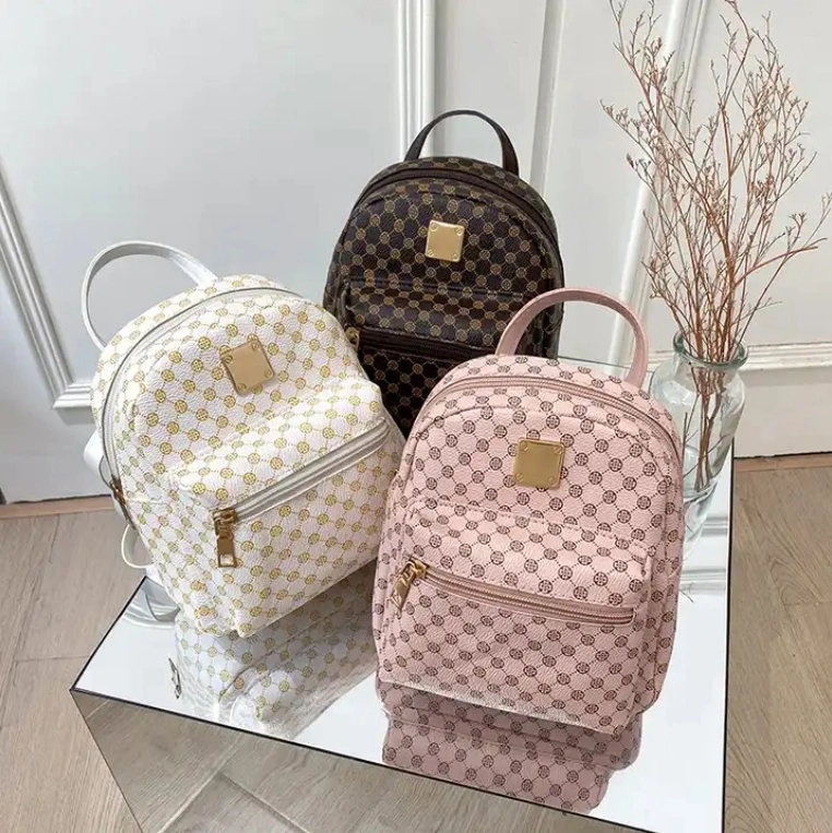 Hot Sale Mini School PU Leather Backpack Women Fashion Backpack Purses Small Girls Travel Bag