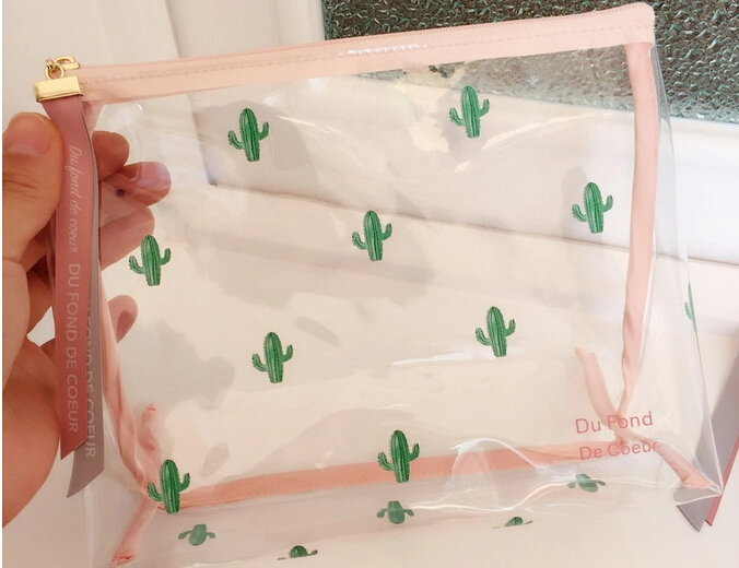 Cheap Factory Price Clear PVC Waterproof Cosmetic Bag