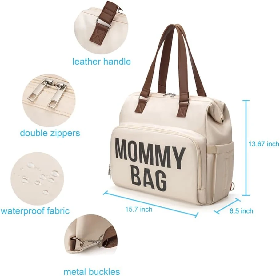 Labor Hospital Bag, Mommy Backpack with 14 Pockets