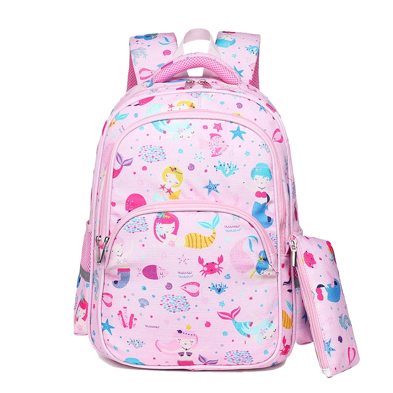Factory Directly Supply Backpacks School PU Kids Bag Bowknot Bling Mochila