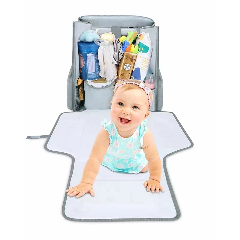 Travel Bassinet Foldable Baby Portable Diaper Changing Station Mummy Bag Backpack Travel Crib Infant Sleeper