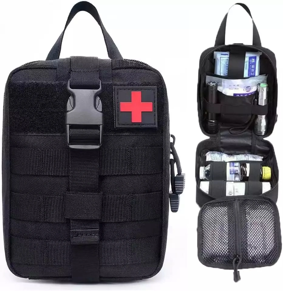 Tactical Waterproof First Aid Emergency Kit Bag Camouflage Ifak Pouch