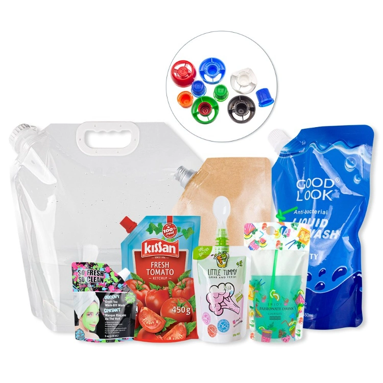 Reusable Water Squeeze Bag Food Refillable Pouches Liquid Packages Juice Juce Jelly Drink Bolsas PARA Bebidas Spout Pouch