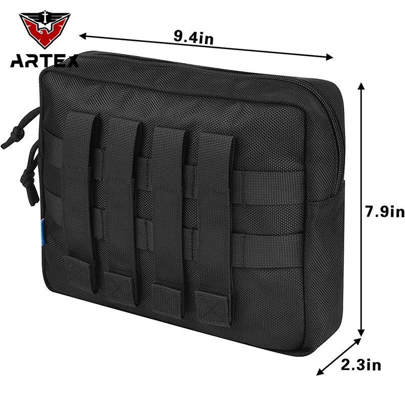 Molle Pouch Tactical Pouch EDC Bag Large Capacity Pouch Tool Bag, Durable Nylon Medical Pouch for Outdoor Activities