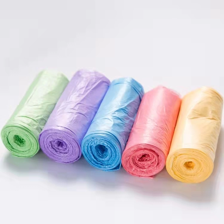 Factory Price PE Corn Starch 100% Biodegradable Rolled/One by One Pet Poop Baby Diaper Food Vacuum T-Shirt Ziplock Plastic Food Packaging Drawstring Garbage Bag