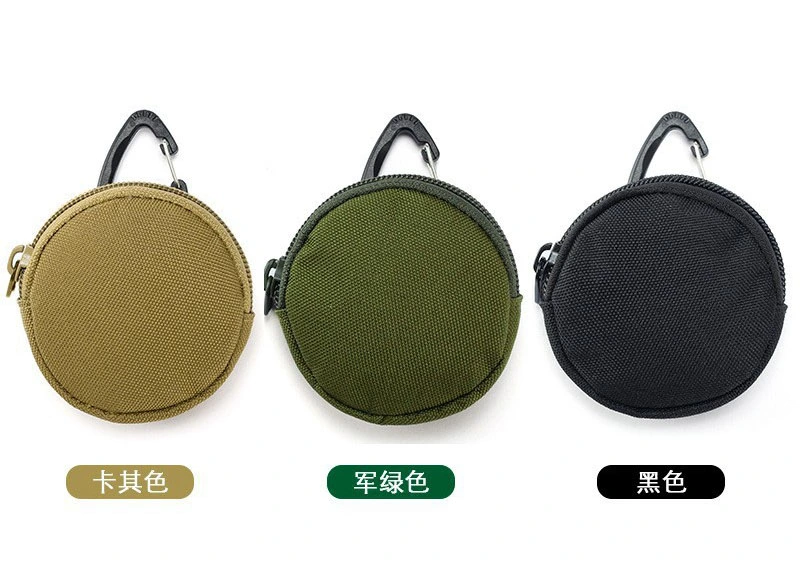 Outdoor Leisure Travel Sports Coin Change Purse Earphone USB Cable Key Small Parts Bags Pouch (CY0002)