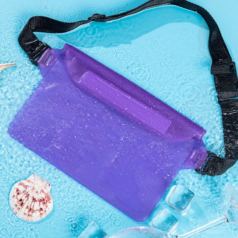 Large Cute Swimming PVC Rafting Leisure Seal Transparent Waterproof Mobile Phone Pouch
