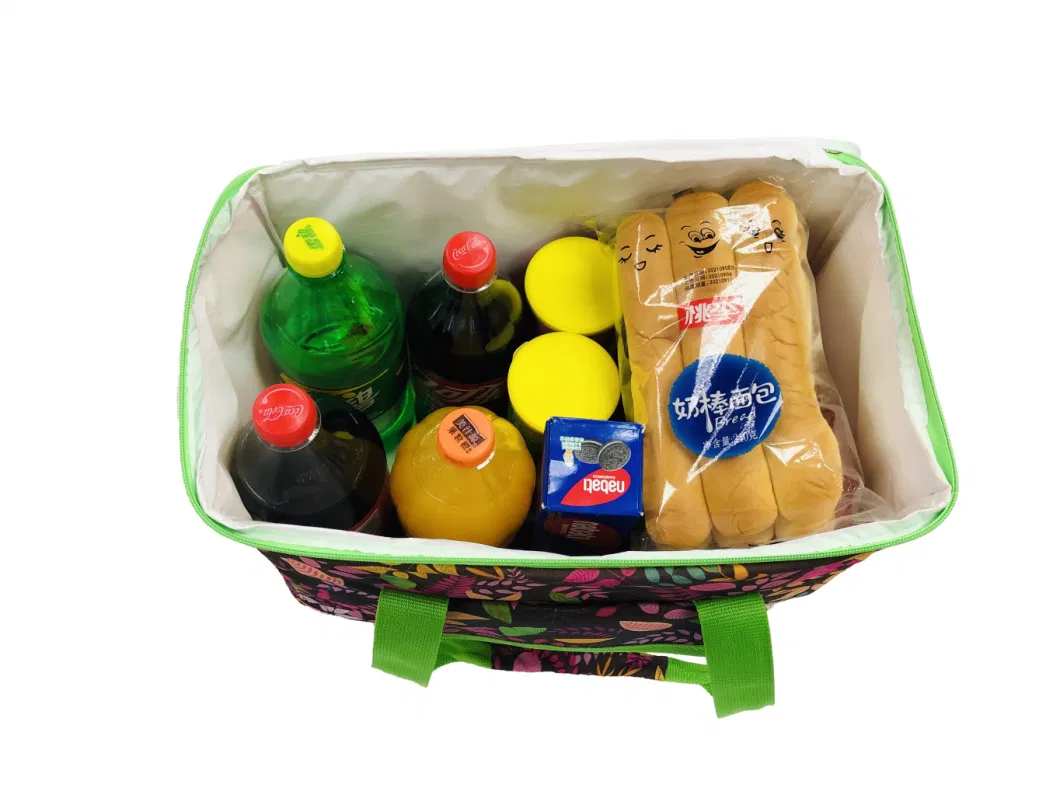Portable Lunch Bag Thermal Insulated Lunch Box Tote Beer Cooler Handbag Dinner Container School Food Bags