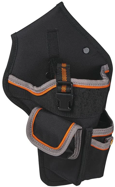 PRO Drill Pouch Drill Holster with Pockets for Tools and Drill Bits