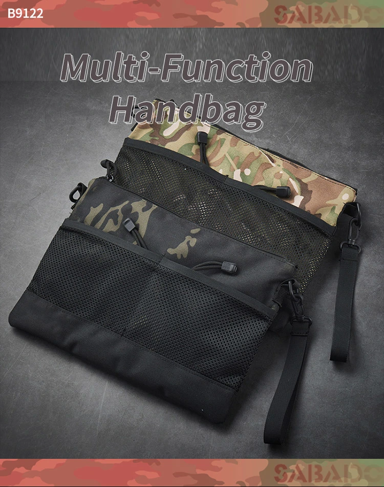 Sabado Outdoor Polyester Utility Camo Hunting Military Style Waist Bag Medical Kit Bag Molle EDC Emergency Pack Tactical Crossbody Pouch