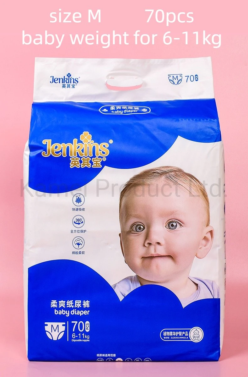 Baby Diaper China Wholesal Price Good Quality Super Absorbency USD6 Per Bag