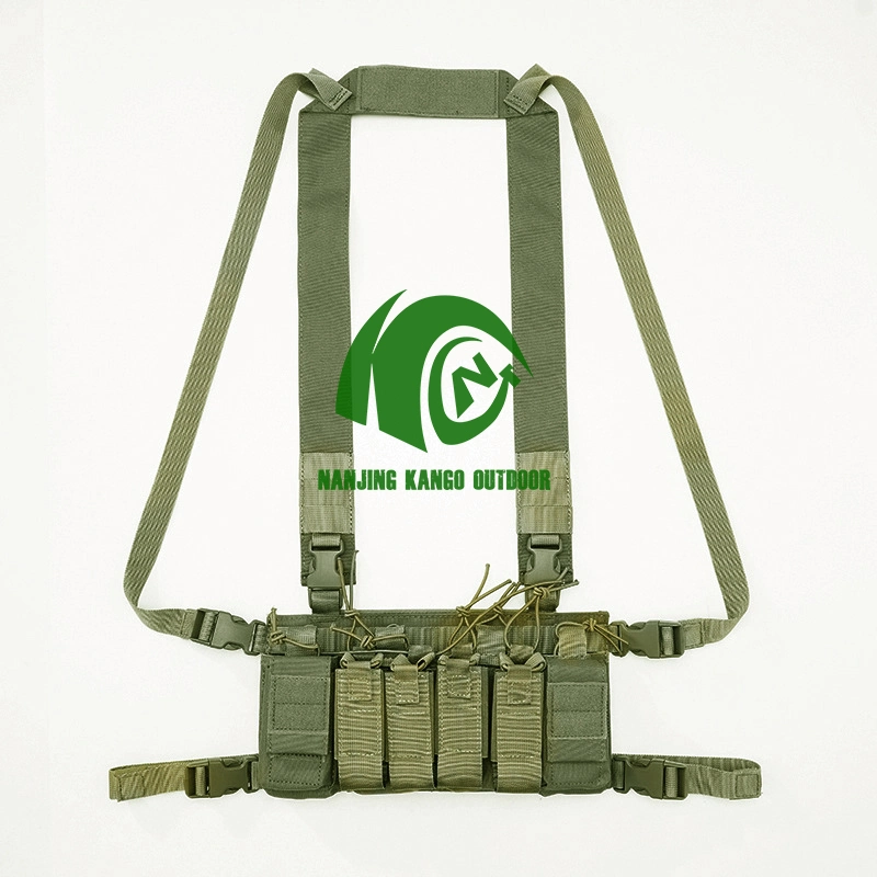 Modular Lightweight Tactical Vest Mag Pouch Combat Chest Rig