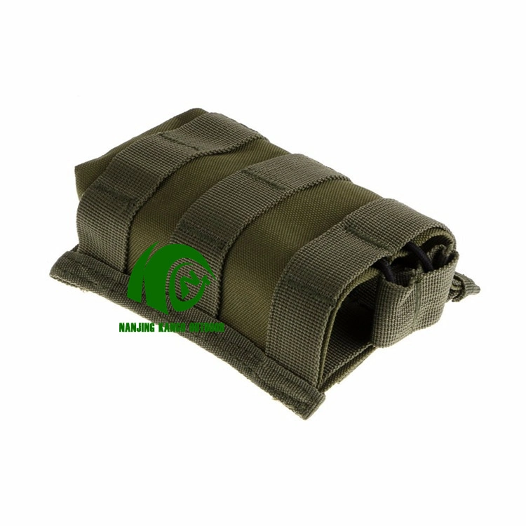 Kango Military Tactical Ammo 9mm Single Mag Pouch for Plate Carrier Tactical Leg Mag Pouch