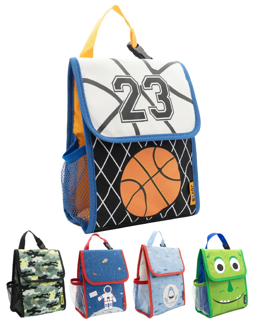 Insulated Dino Lunch Bag Kids with Water Bottle Holder Reusable Snack Bags for Boys and Girls Dinosaur Lunch Box Kids Perfect for School