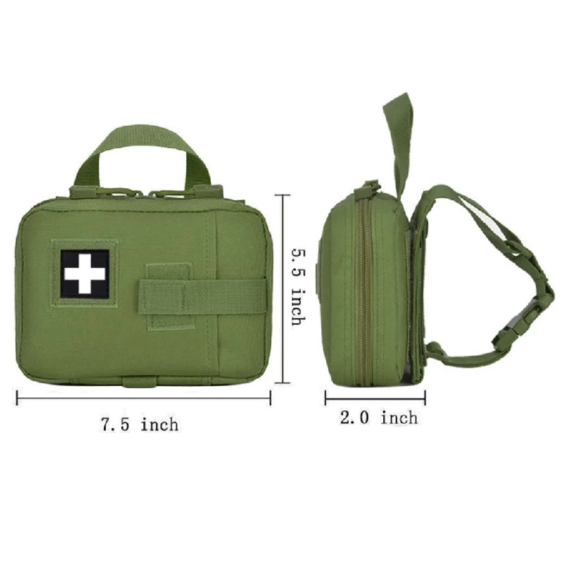 EDC Tactical Bag Waist Belt Pack Hunting Vest Emergency Tools Pack Outdoor Medical First Aid Kit Camping Survival Pouch