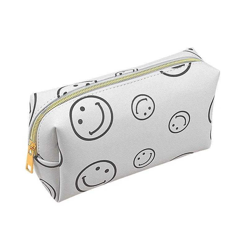 OEM Custom Design Printing Lady Cosmetic Bag Case Toiletry Pouch Waterproof Women Makeup Bag Wallet Clutch Bag