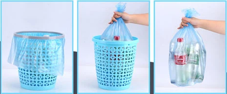 Automatic HDPE PE PP Biodegradable Shopping T-Shirt Plastic Valve Pouch Bag Making Machine