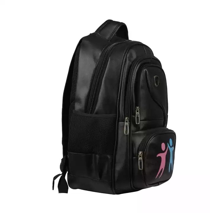 2022 Newest Waterproof Leather Backpack School Book Bags