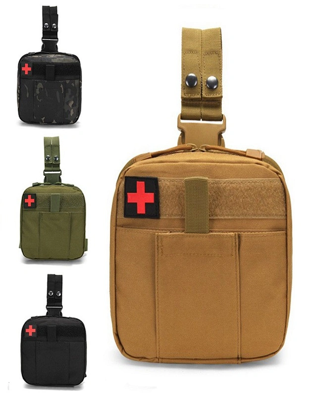 Green Ifak Outdoor Empty Tactical Medical First Aid Kit Bag Emergency First Aid Kit Pouch
