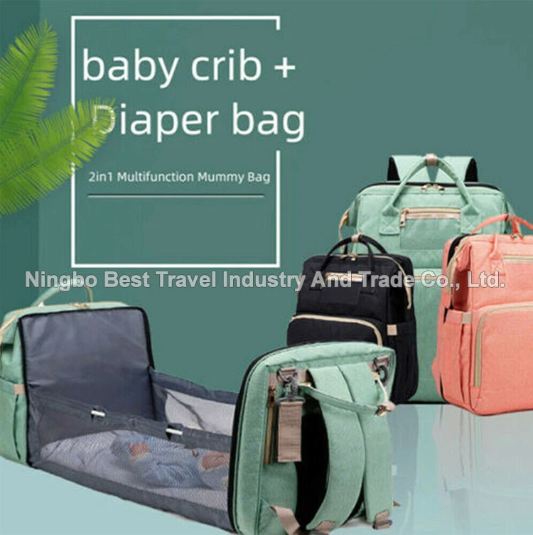 Multifunctional Travel Mommy Bag Baby Nappy Bags Waterproof Backpack Baby Diaper Bags