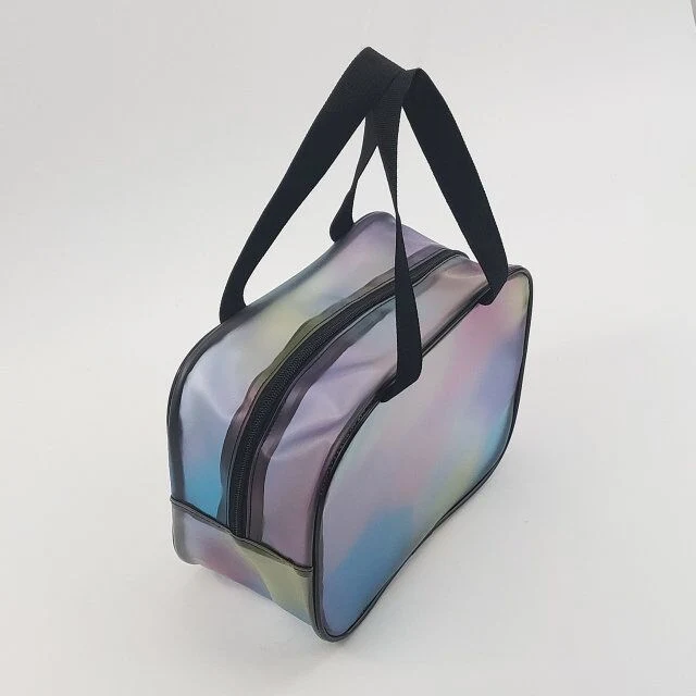 Large Capacity Tote PVC Cosmetic Bag Travel Makeup Bag