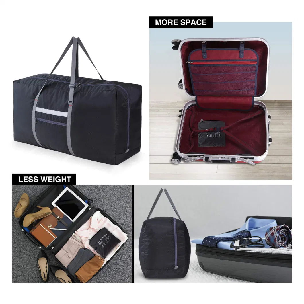 Best Selling Portable Waterproof Travelling Handbags Fitness Bag with Foldable Factory Custom Men Womentravel Weekend Duffel Bag RS-RC-326