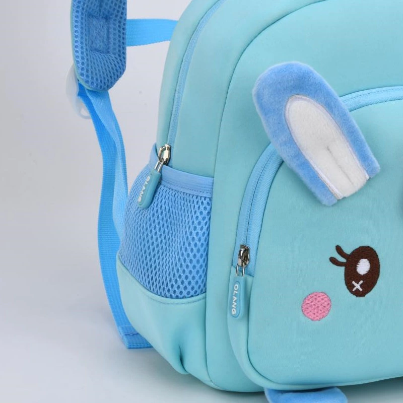 2022 Newest Style Bunny Backpack 2-5 Years Old Prevent Lost School Bags for Baby Girl