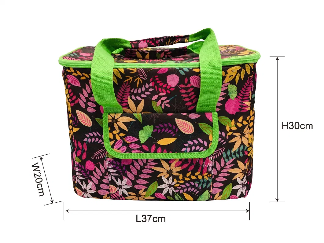 Portable Lunch Bag Thermal Insulated Lunch Box Tote Beer Cooler Handbag Dinner Container School Food Bags