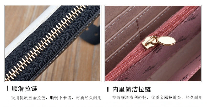 New fashion Pink Wallet Ladys&prime; Elegant Party Handbag High Quality Brand PU Coin Bag Pouch OEM