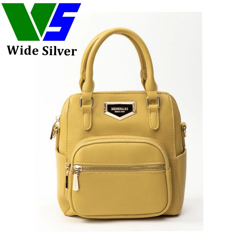 Wide Sliver New PU PVC Leather Candy Color Large Capacity Handbag Tote Bag