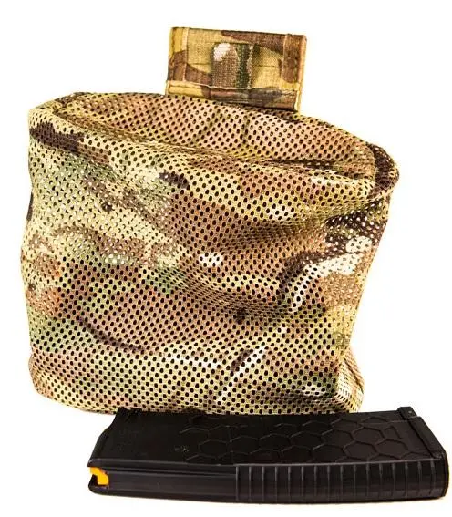 Mesh Tactical Folding Dump Pouch