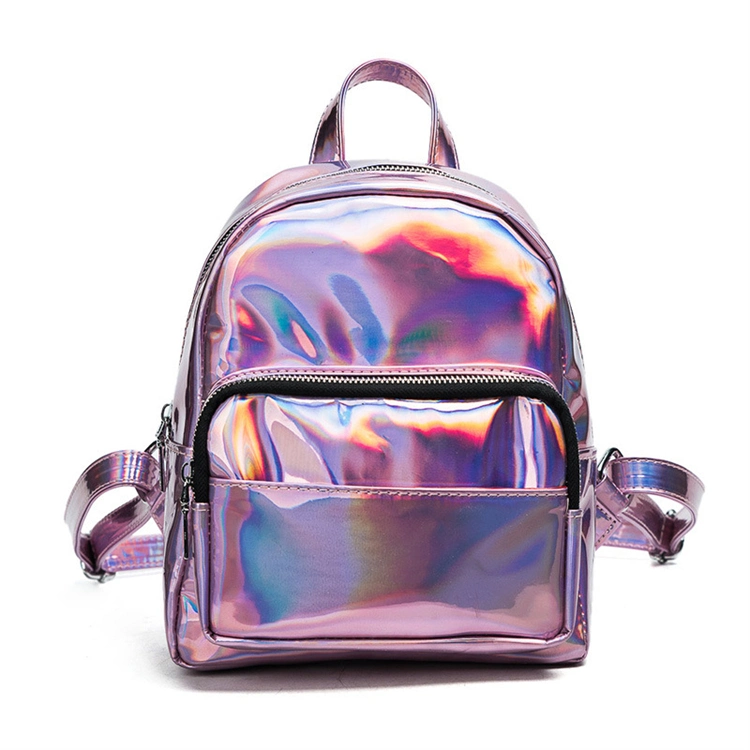 Ru Private Label Wholesale Holographic Glitter Teenage Ladies Girls Schools Bags of Latest Designs