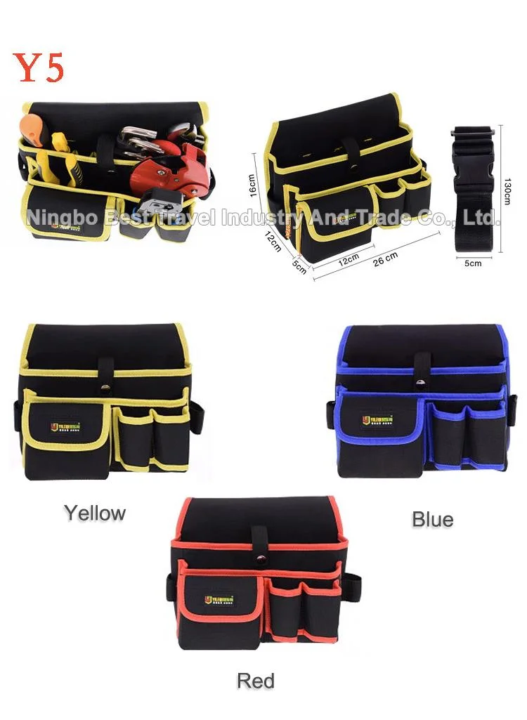 OEM Custom Electrician Waist Belt Tool Pouch Small Rolling Tool Pouch